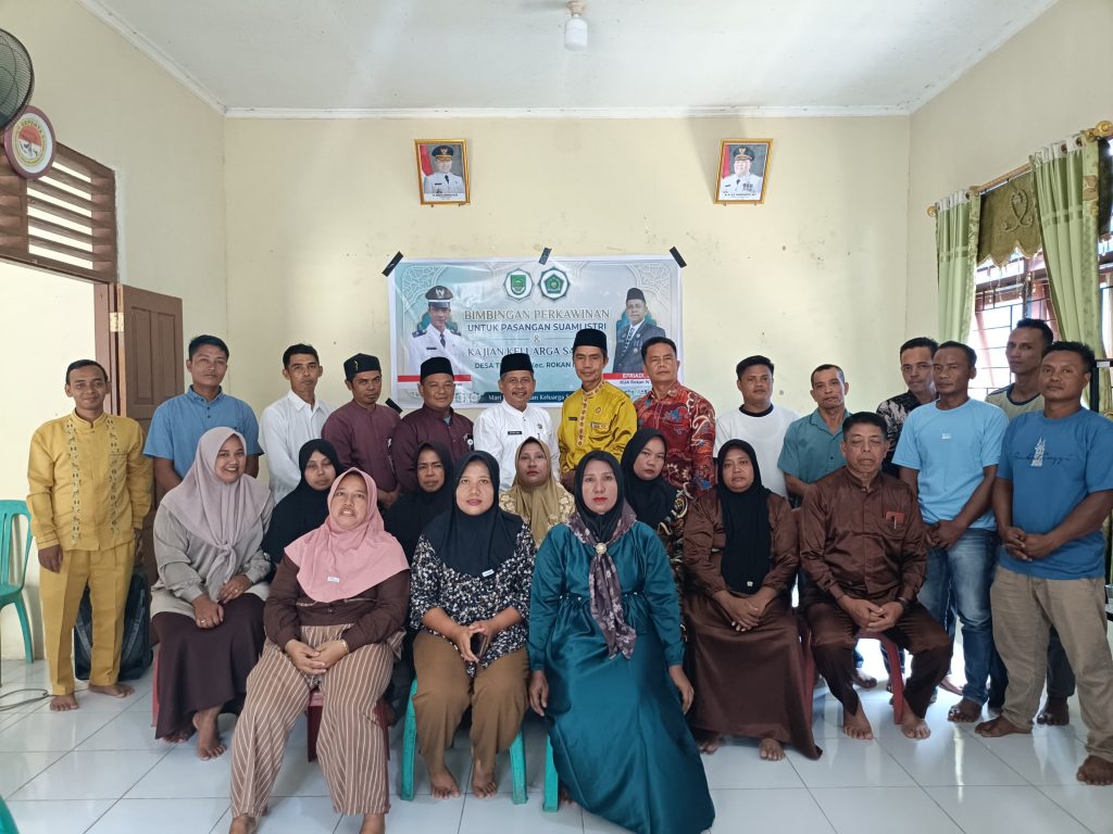 Bimbingan Perkawinan dan Kajian Keluarga Sakinah, KUA Rokan IV Koto Perkuat Ketahanan Keluarga